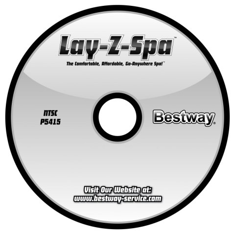 Lay-Z-Spa Palm Springs Jacuzzi BESTWAY