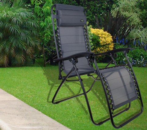 Leżak Ogrodowo Plażowy Pasy