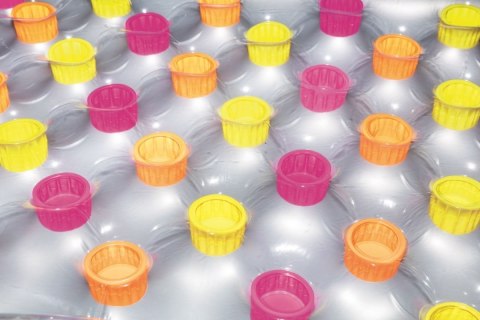 Materac 2 os. Wielokomorowy 216/178cm BESTWAY