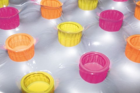 Materac 2 os. Wielokomorowy 216/178cm BESTWAY