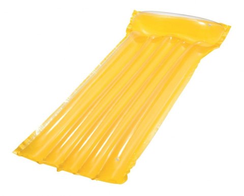 Materac Kolorowy Plażowy Przezroczysty 183 x 76cm BESTWAY Żółty