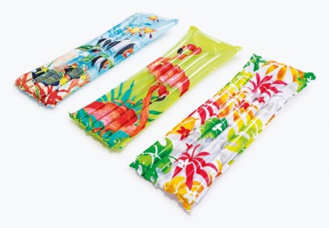 Materac Plażowy 183 x 69 cm INTEX niebieski