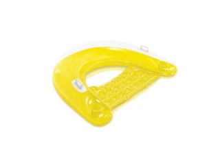 Materac Sit'n Float INTEX żółty