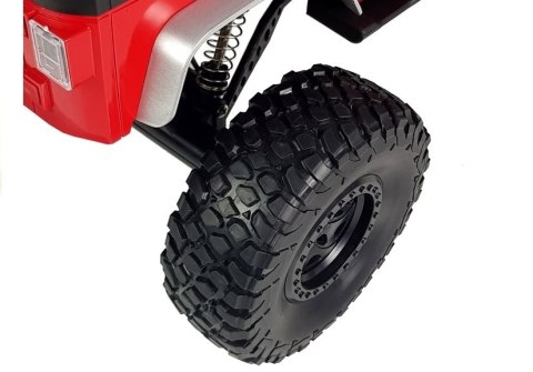 Auto Zdalnie Sterowane Jeep Gigant 1:8 Czerwone﻿