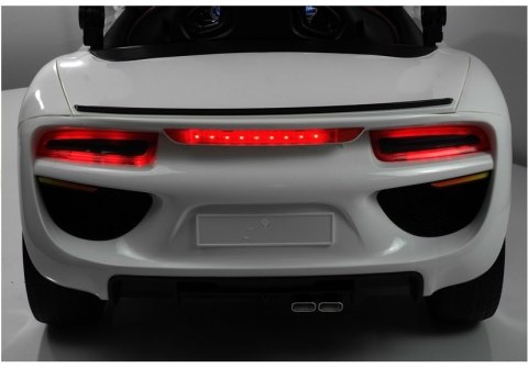 Auto na Akumulator Cabrio z Daszkiem Biały