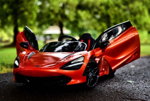 Auto na Akumulator Mc Laren 720S Pomarańczowy Lakier