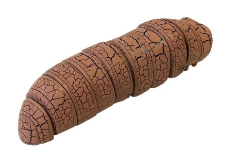 Gąsienica na podczerwień Omija przeszkody Brązowa