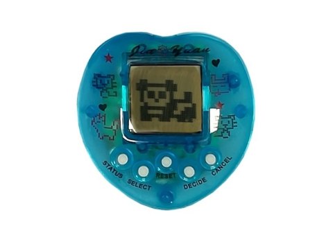 Gra Elektroniczna Tamagotchi + Smycz Niebieska