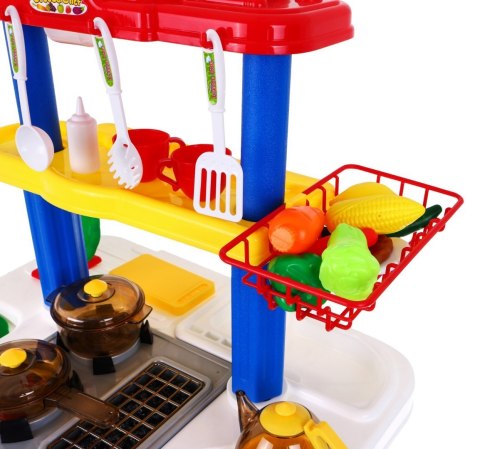 Kuchnia Dwustronna Czerwona