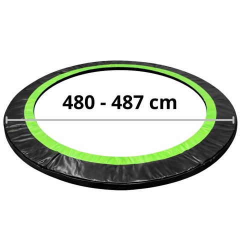 Osłona na sprężyny do Trampoliny Sport Max 16ft Czarno-Zielona