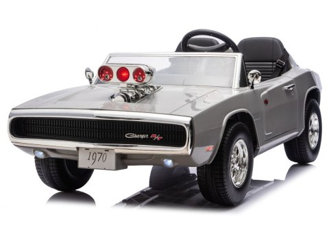 Auto Na Akumulator Dodge Charger R/T DLS-K12 24V7Ah Szary