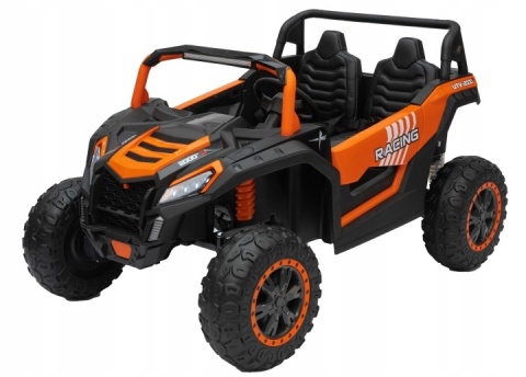 MEGA Buggy ATV Racing 4x4 ZLOTY 24V 44Ah Podwójny akumulator
