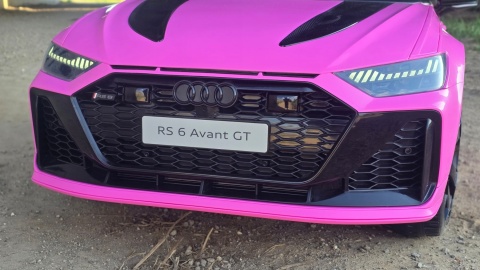Pojazd Audi RS6 Avant GT Różowy