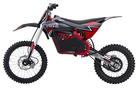 Pojazd Motor Elektryczny POWER TRAIL Czerwony