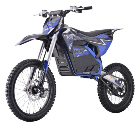 Pojazd Motor Elektryczny POWER TRAIL Niebieski