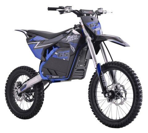 Pojazd Motor Elektryczny POWER TRAIL Niebieski