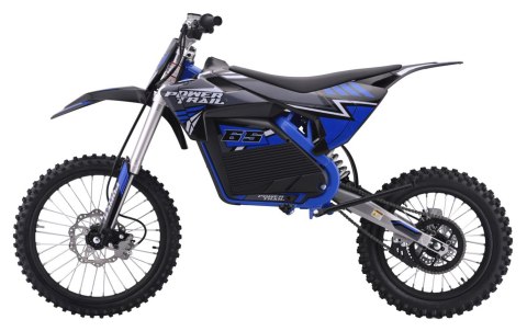 Pojazd Motor Elektryczny POWER TRAIL Niebieski
