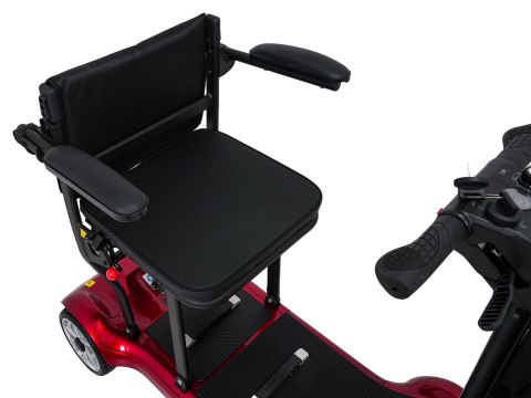 Skuter Elektryczny Czterokołowy dla Seniorów EasyGo Czerwony