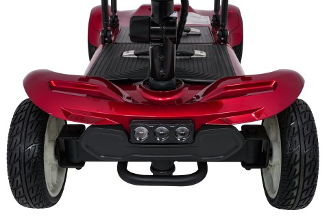 Skuter Elektryczny Czterokołowy dla Seniorów EasyGo Czerwony