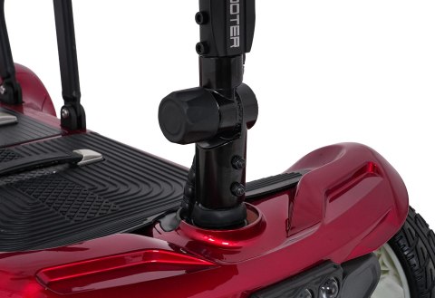 Skuter Elektryczny Czterokołowy dla Seniorów EasyGo Czerwony