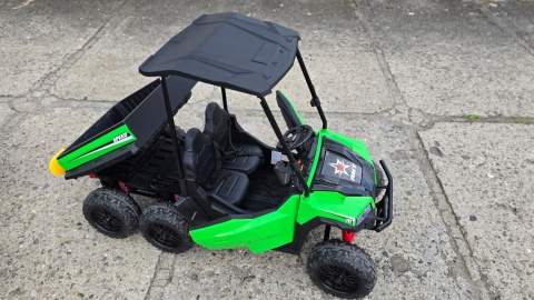 Auto Farmer Truck X-POWER GLADIATOR elektryczny kiper wywrotka Zielony