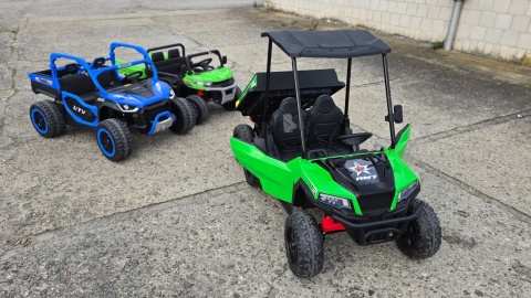 Auto Farmer Truck X-POWER GLADIATOR elektryczny kiper wywrotka Zielony