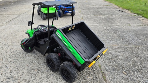 Auto Farmer Truck X-POWER GLADIATOR elektryczny kiper wywrotka Zielony