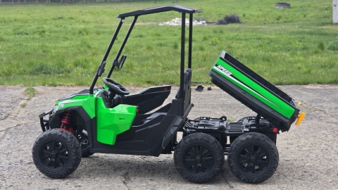 Auto Farmer Truck X-POWER GLADIATOR elektryczny kiper wywrotka Zielony