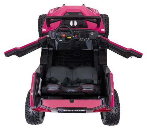 Auto BUGGY CLASH Challenger STRONG 24V Monster RTR do 16km/h Różowy
