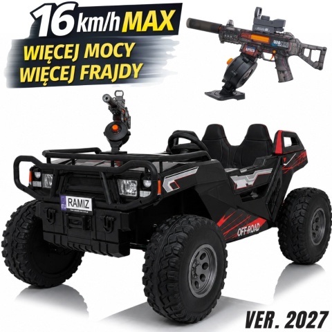 Pojazd Buggy PROSPECTOR 4x4 STRONG Czarny