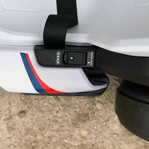 Auto Gokart na akumulator BMW z Funkcją Driftu - REGULOWANA RAMA Biały