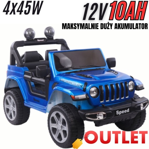 OUTLET - WIELKI JEEP FT-938 4x45W 12V10Ah - POWIĘKSZONY AKUMULATOR