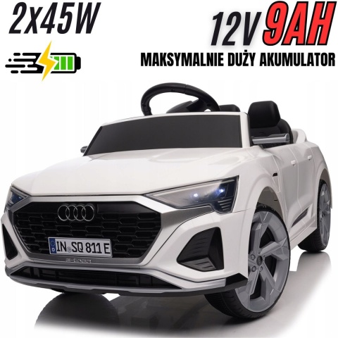 Auto AUDI SQ8 2x45W 12V9Ah SKÓRA MP3 PILOT