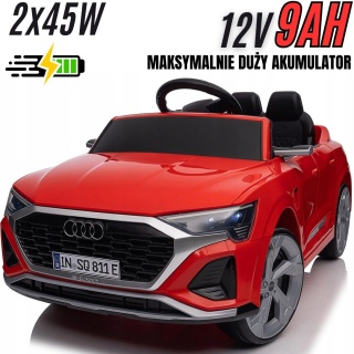 Auto AUDI SQ8 2x45W 12V9Ah SKÓRA MP3 PILOT