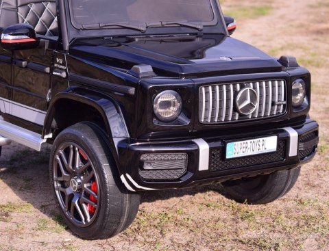 DUŻY TRAKTOR NA AKUMULATOR BLAST 4x4 Z KABINĄ PILOTEM PRZYCZEPKĄ