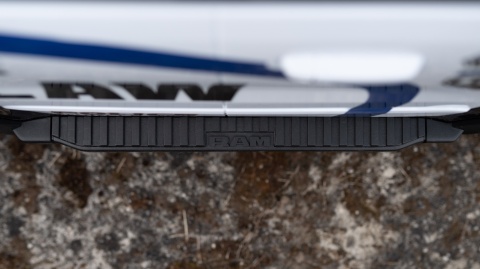 Duże dwuosobowe autko JEEP RAM ZB619-P 4x200W 24V10Ah Policyjny