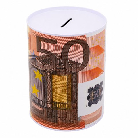 Metalowa Skarbonka Puszka Banknot 200 Euro 16,5 x 12cm
