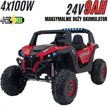 Pojazd Buggy UTV-MX 2000N Czerwony