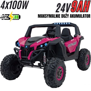 Pojazd Buggy UTV-MX 2000N Różowy