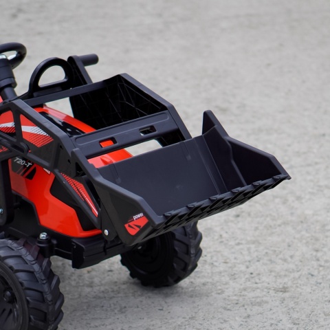 Wielki traktor na akumulator 720-T z przyczepką 24V 2x200W [SX2068]