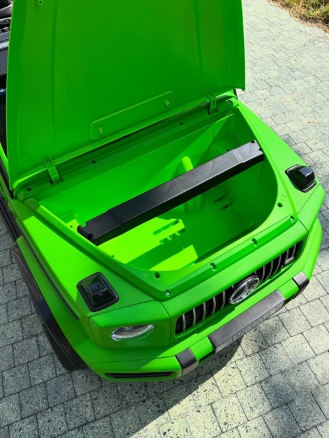 Auto na akumulator Mercedes Benz G63 AMG GIGANT XXL 4x200W 24V Zielony LAKIER MAT