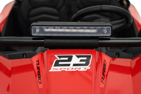 Pojazd Buggy TURBO 23 Czerwony