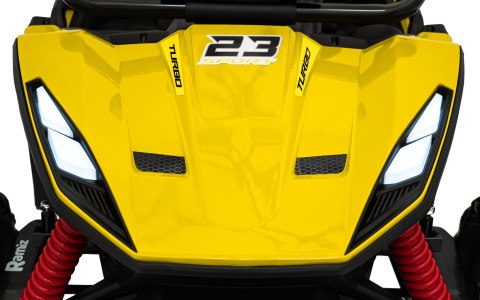 Pojazd Buggy TURBO 23 Żółty