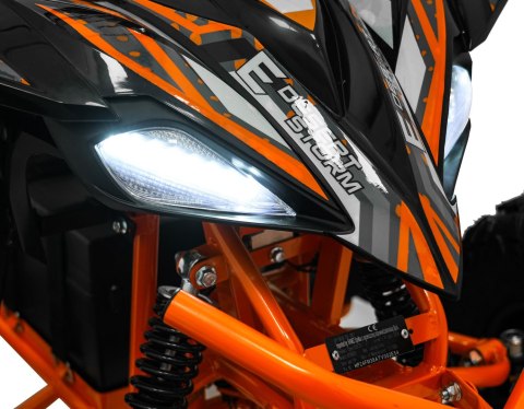 Wielki QUAD DESERT STORM XXL 48V20Ah dla dzieci 8+ Pomarańczowy