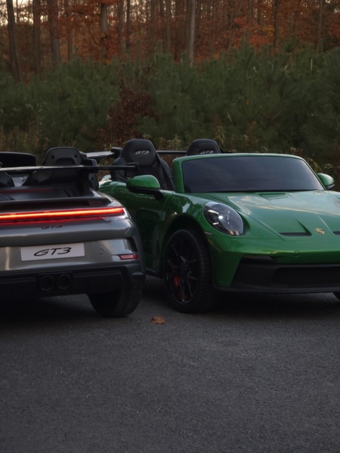 Auto na akumulator Porsche 911 GT3 24V 14Ah Czarny Lakierowany+ 4x200W MOCY + PILOT