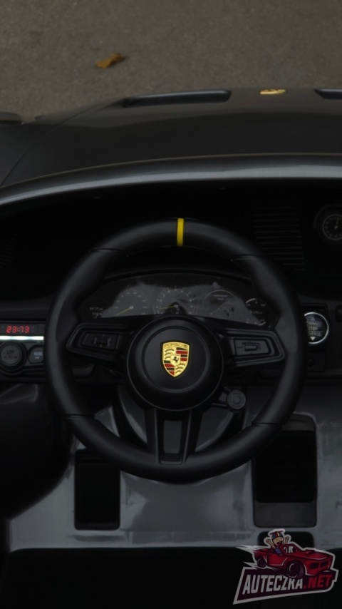 Auto na akumulator Porsche 911 GT3 24V 14Ah Czarny Lakierowany+ 4x200W MOCY + PILOT