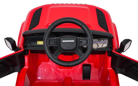 Pojazd Land Rover Defender Czerwony
