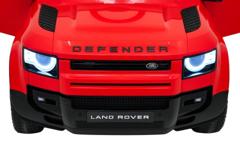 Pojazd Land Rover Defender Czerwony