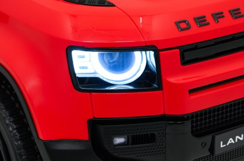 Pojazd Land Rover Defender Czerwony