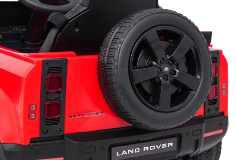 Pojazd Land Rover Defender Czerwony